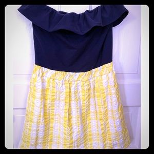 Lilly Pulitzer strapless sundress